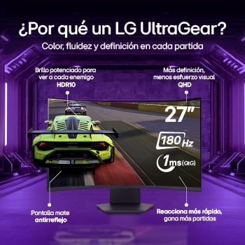 27" Monitor Curvo Gamer UltraGear™